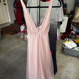Hello Molly Pink Midi Dress